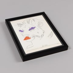 Andy Warhol, Lion - Signed Print, Pop Art