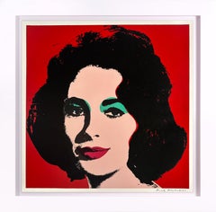 Andy Warhol 'Liz' Color Lithograph, 1965