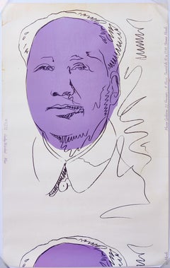 Vintage Andy Warhol -- Mao (wallpaper)