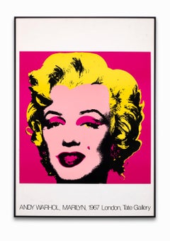 "Andy Warhol, Marilyn, 1967, London, Tate Gallery" Brilliant Colors, Pop Art