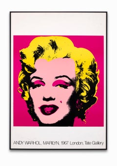 "Andy Warhol, Marilyn, 1967, London, Tate Gallery" Brilliant Colors, Pop Art