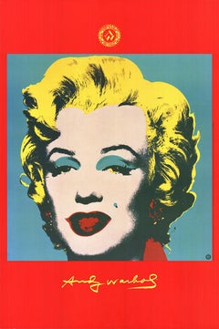 Vintage Andy Warhol 'Marilyn' 1996- Poster