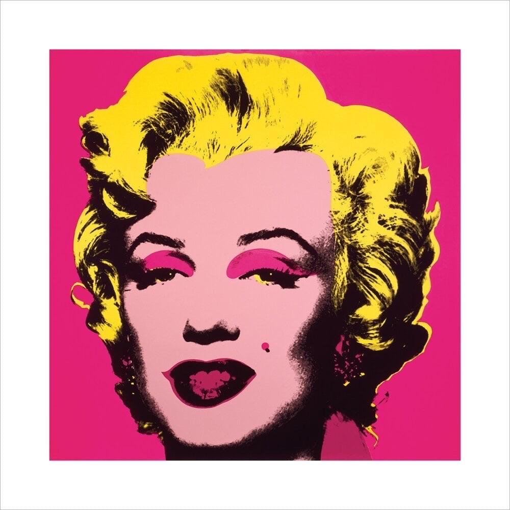 Andy Warhol, Marilyn Monroe, 1967/2022 (hot pink)

Matt 250gsm conservation digital paper. A very versatile high quality paper made in Germany from acid and chlorine free wood pulp. The paper is manufactured on a Fourdrinier Machine, a process first
