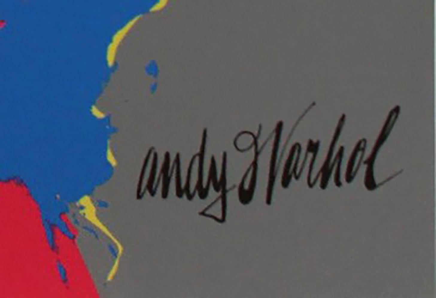 Andy Warhol - MARILYN MONROE - 1967 - bleu bébé 1