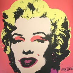  Andy Warhol MARILYN MONROE - 1967 -  baby Pink