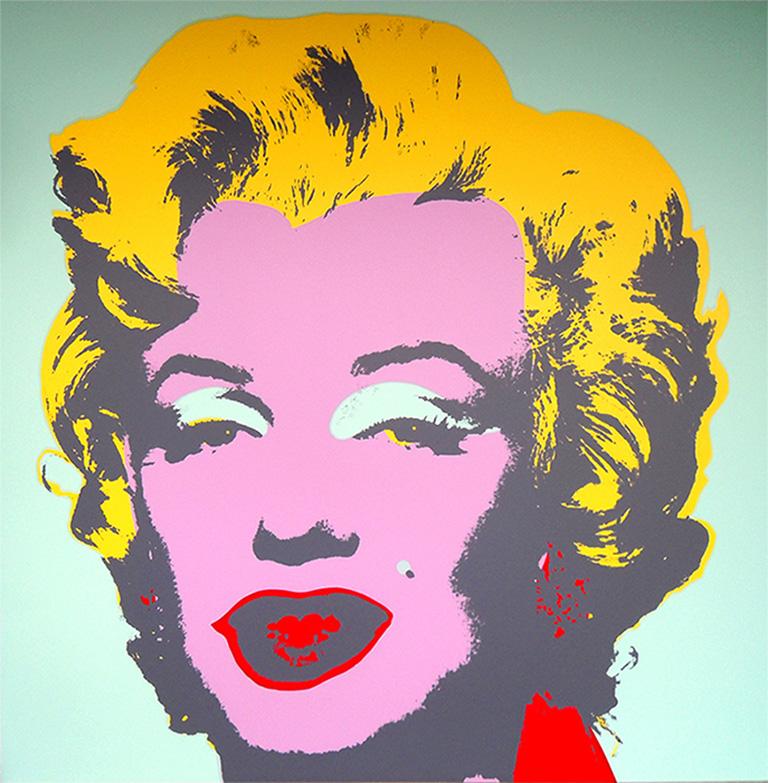 Andy Warhol - Portfolio MARILYN MONROE - 10 sérigraphies Pop Art Hollywood 2