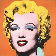 Vintage Andy Warhol 'Marilyn Orange (sm)' 1995- Poster