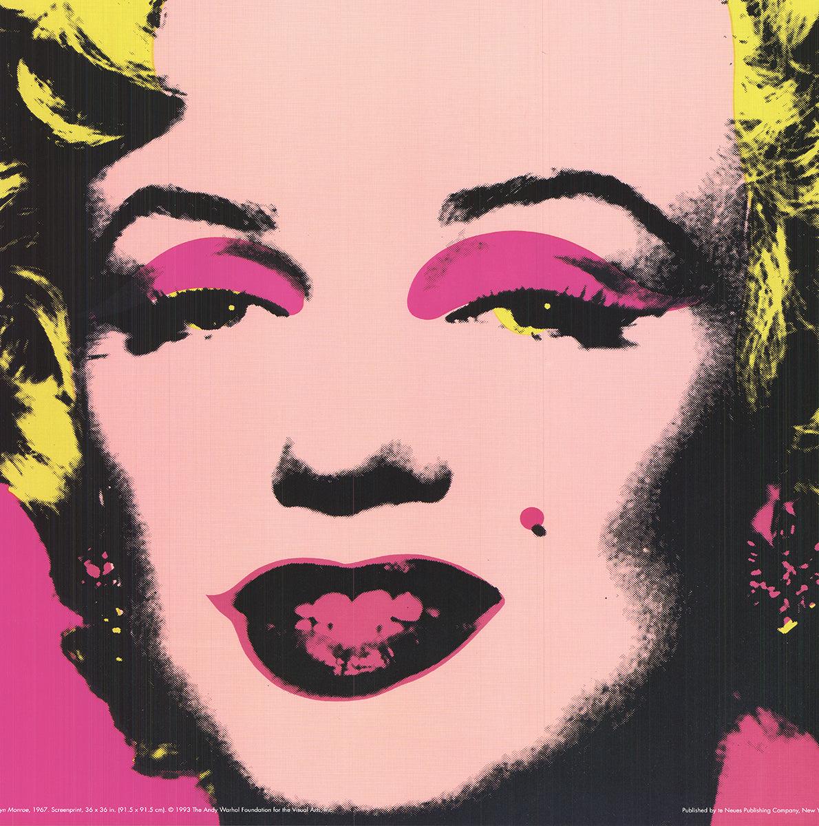 Andy Warhol 'Marilyn Pink (sm)' 1993- 1