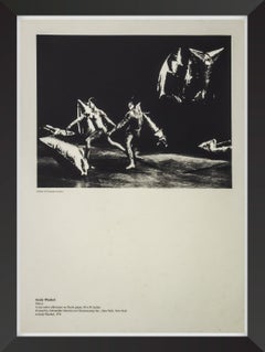 Andy Warhol Merce Cunningham I 1974 Signed Screenprint Edition of 100