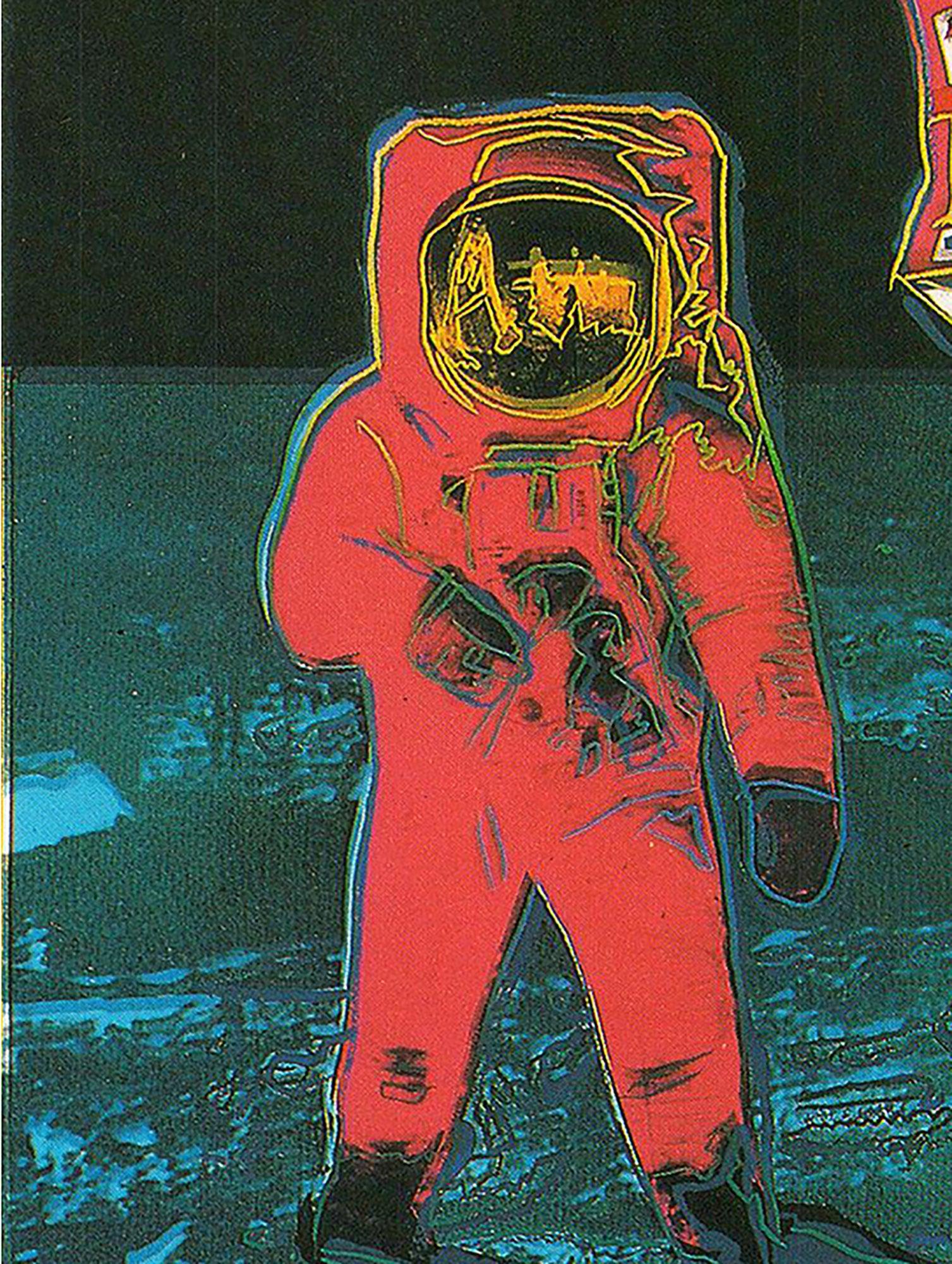 Andy Warhol 'Moonwalk' 1992 Vintage Pop Art For Sale 2