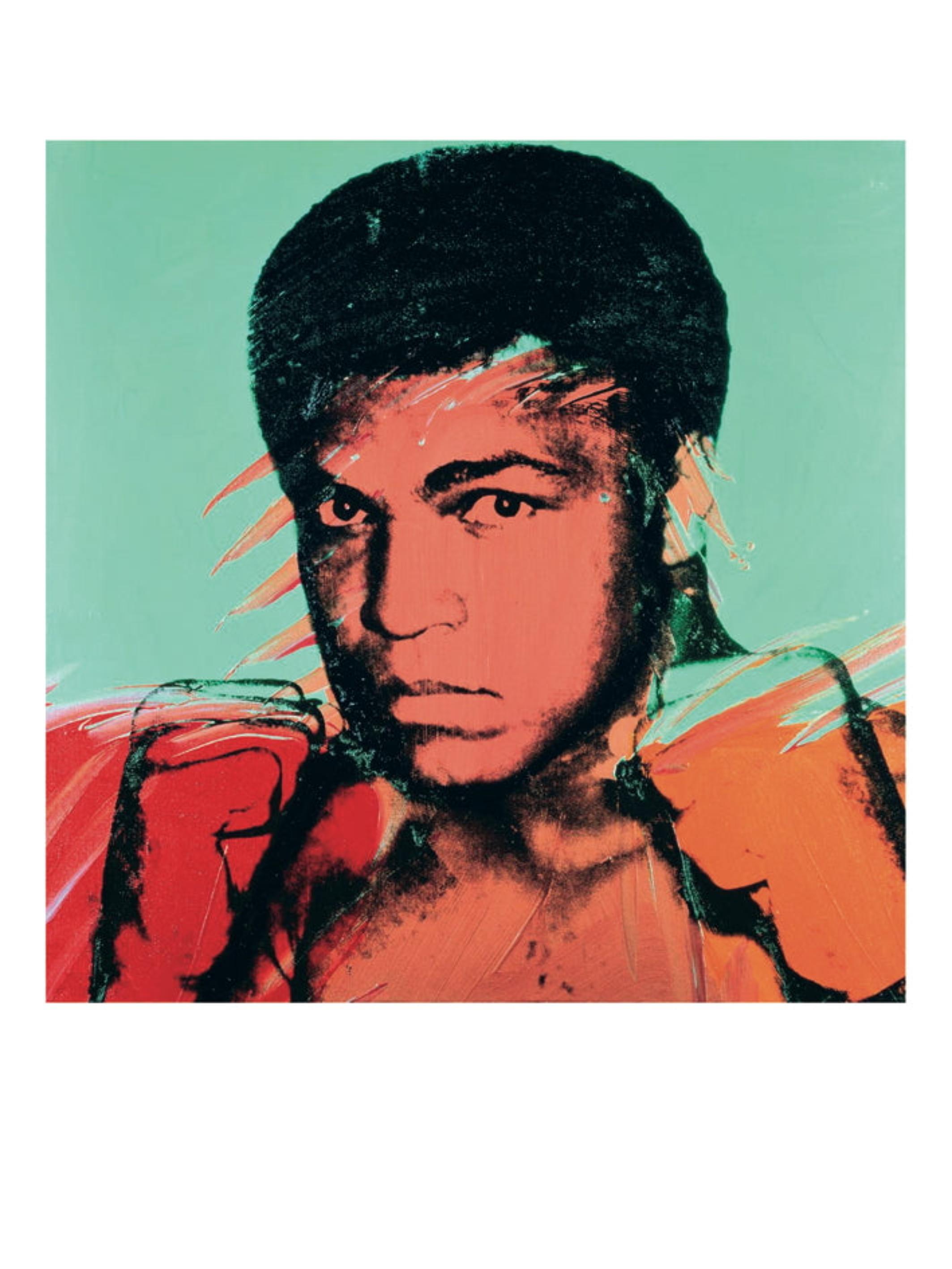 Andy Warhol 'Muhammad Ali' 2000- Poster