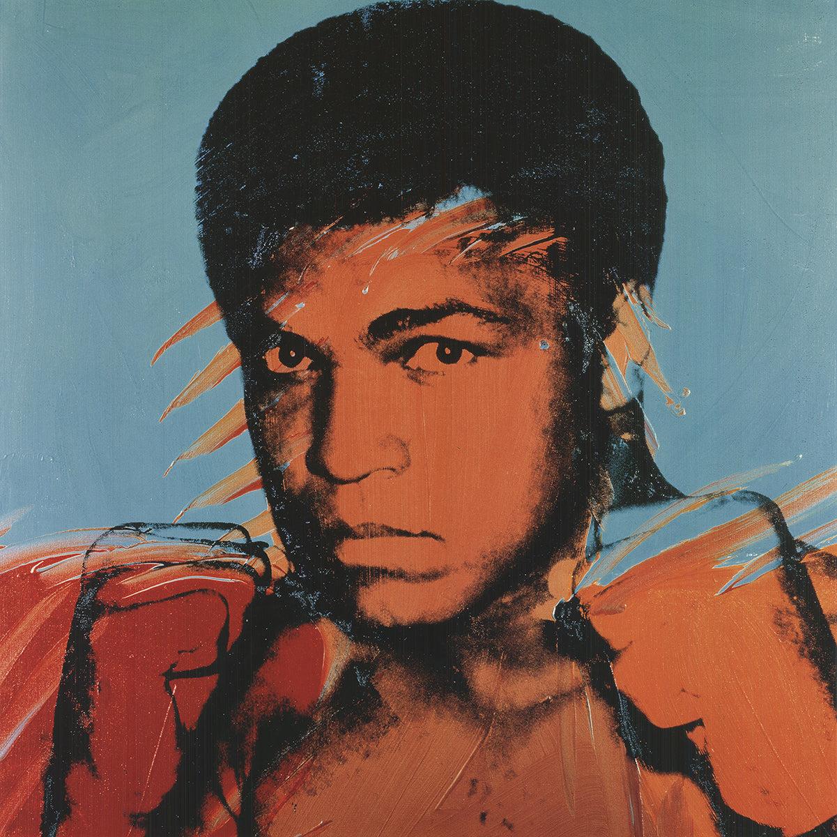 Andy Warhol 'Muhammad Ali' Pop Art Vintage 9