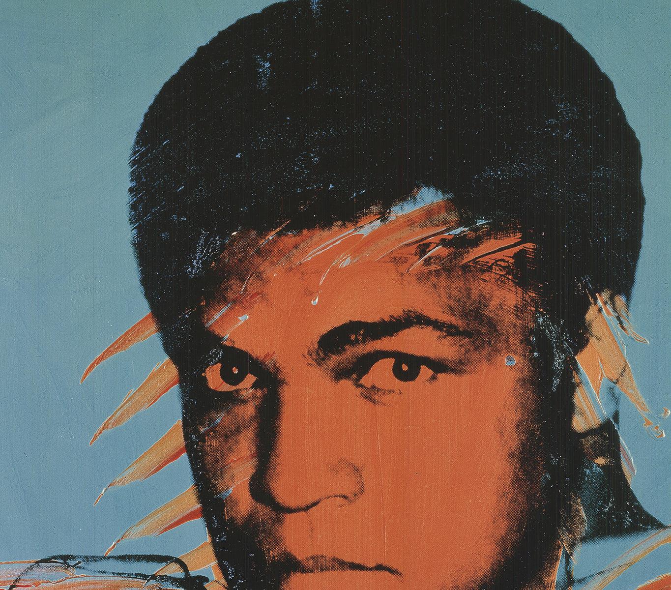 Andy Warhol 'Muhammad Ali' Pop Art Vintage 8