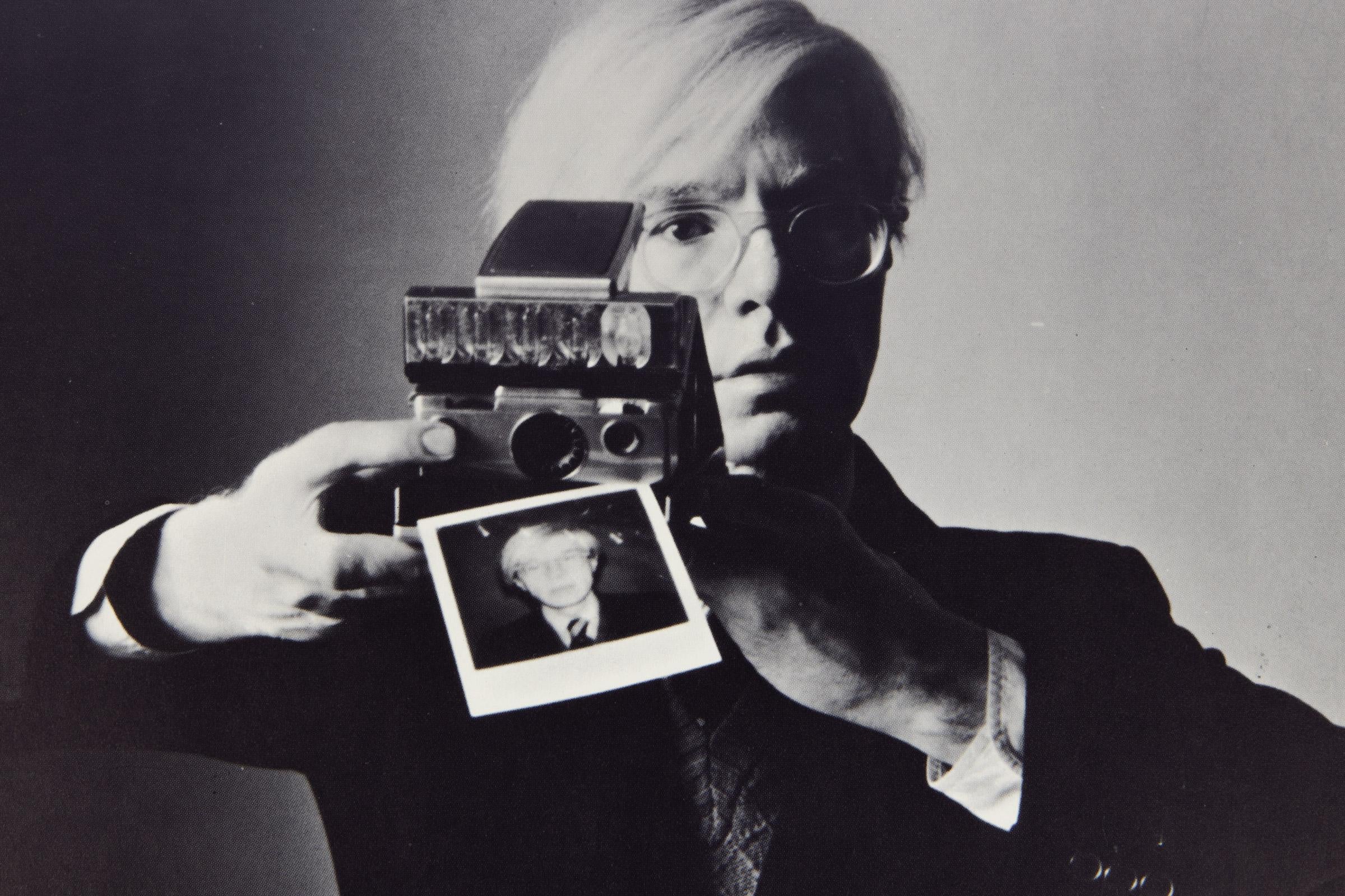Andy Warhol - Original Exhibition Poster from 1980, Das Sofortbild, Pop Art For Sale 3