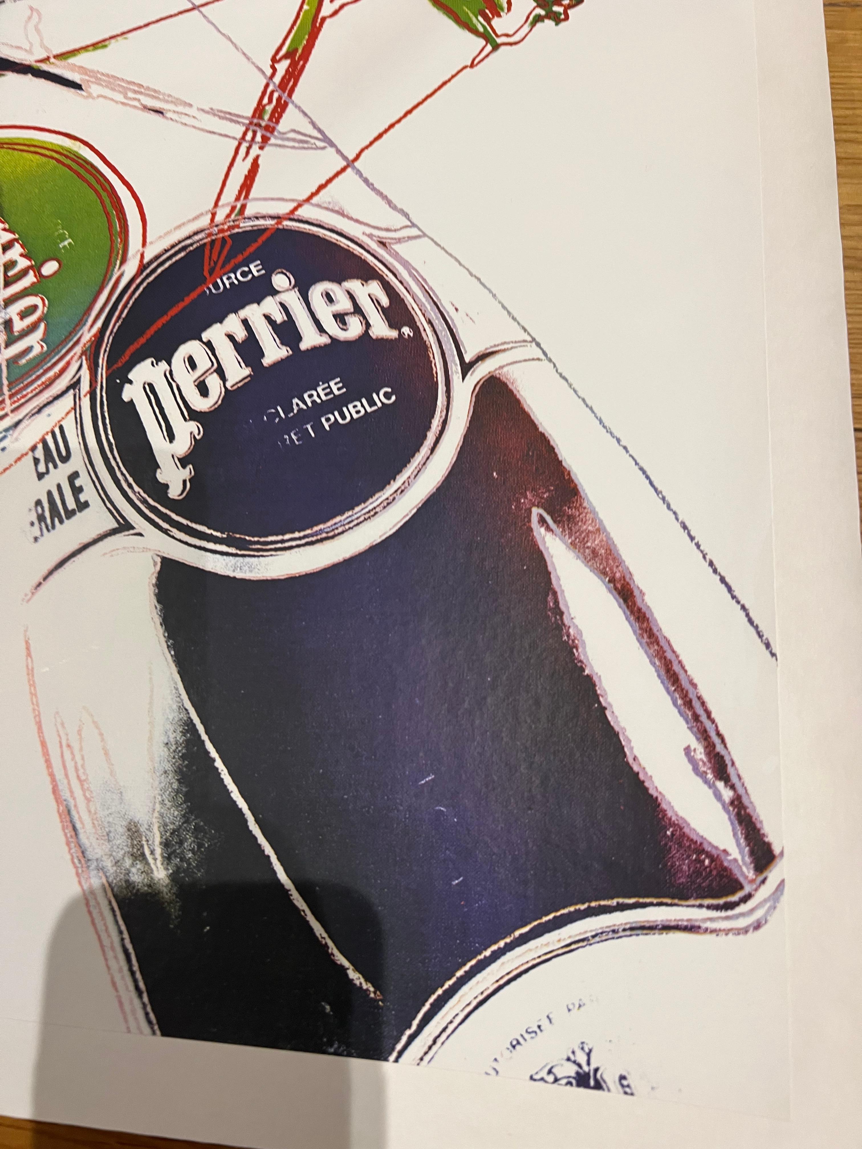 Andy Warhol, Perrier - white 4