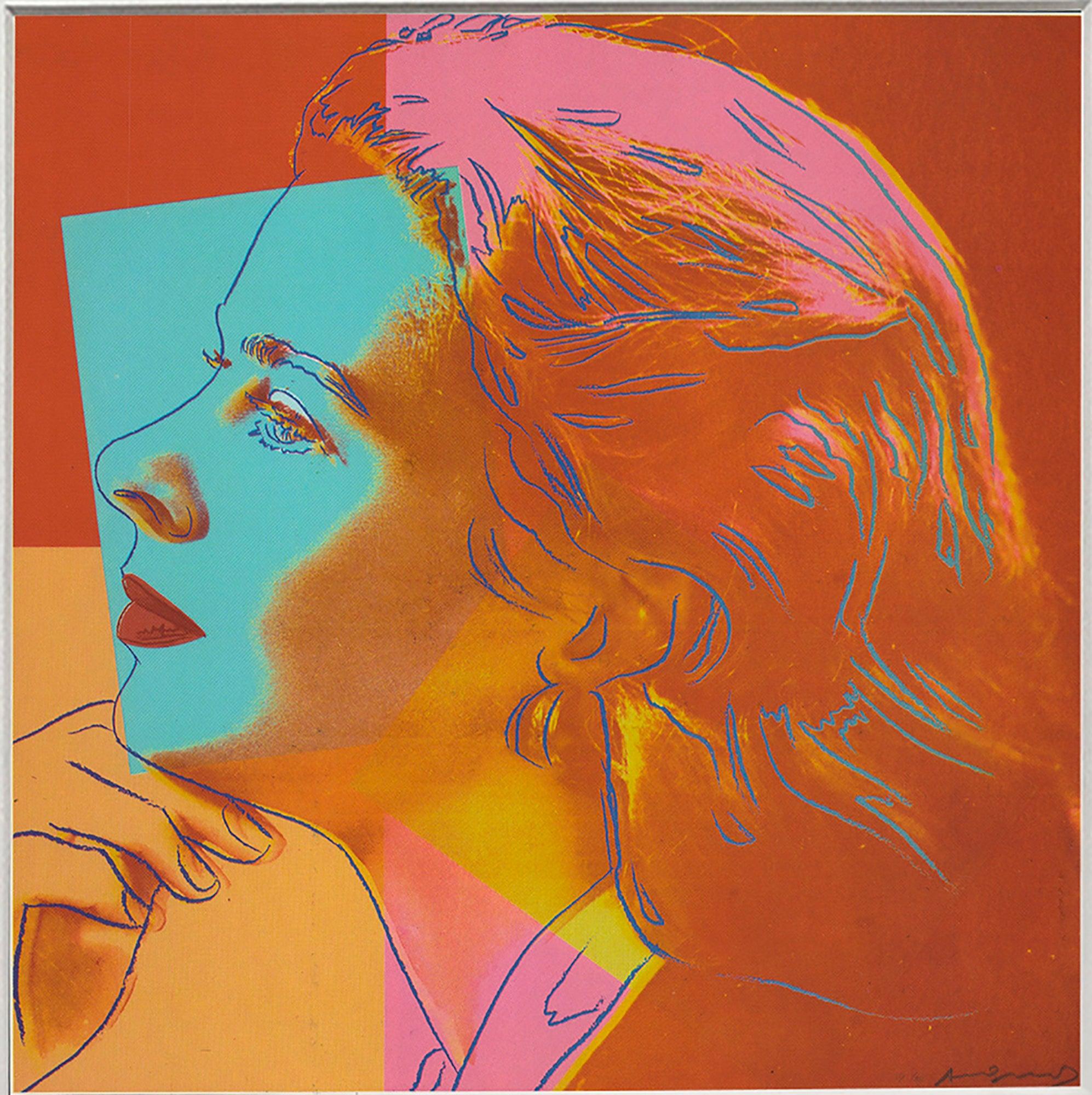 Andy Warhol 'Portrait of Ingrid Bergman' 1983 For Sale 1