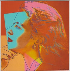 Andy Warhol 'Porträt von Ingrid Bergman' 1983