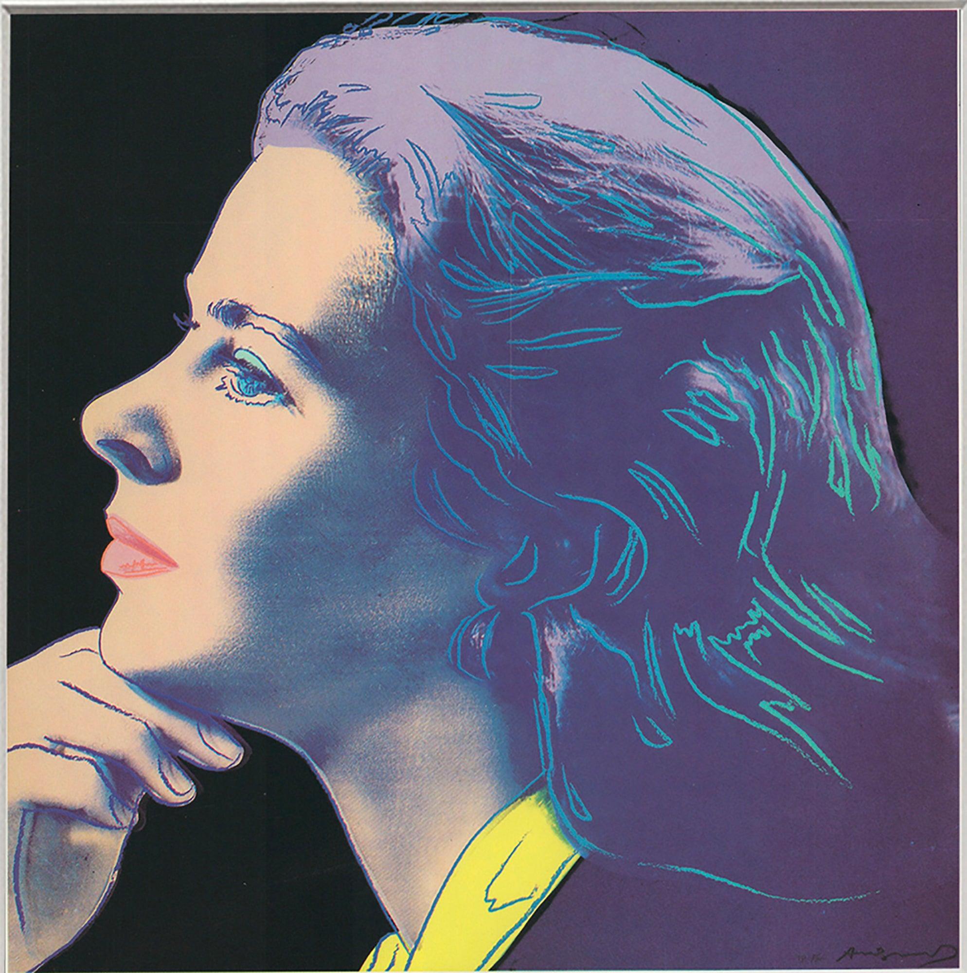 Andy Warhol 'Portrait of Ingrid Bergman' 1983 For Sale 1