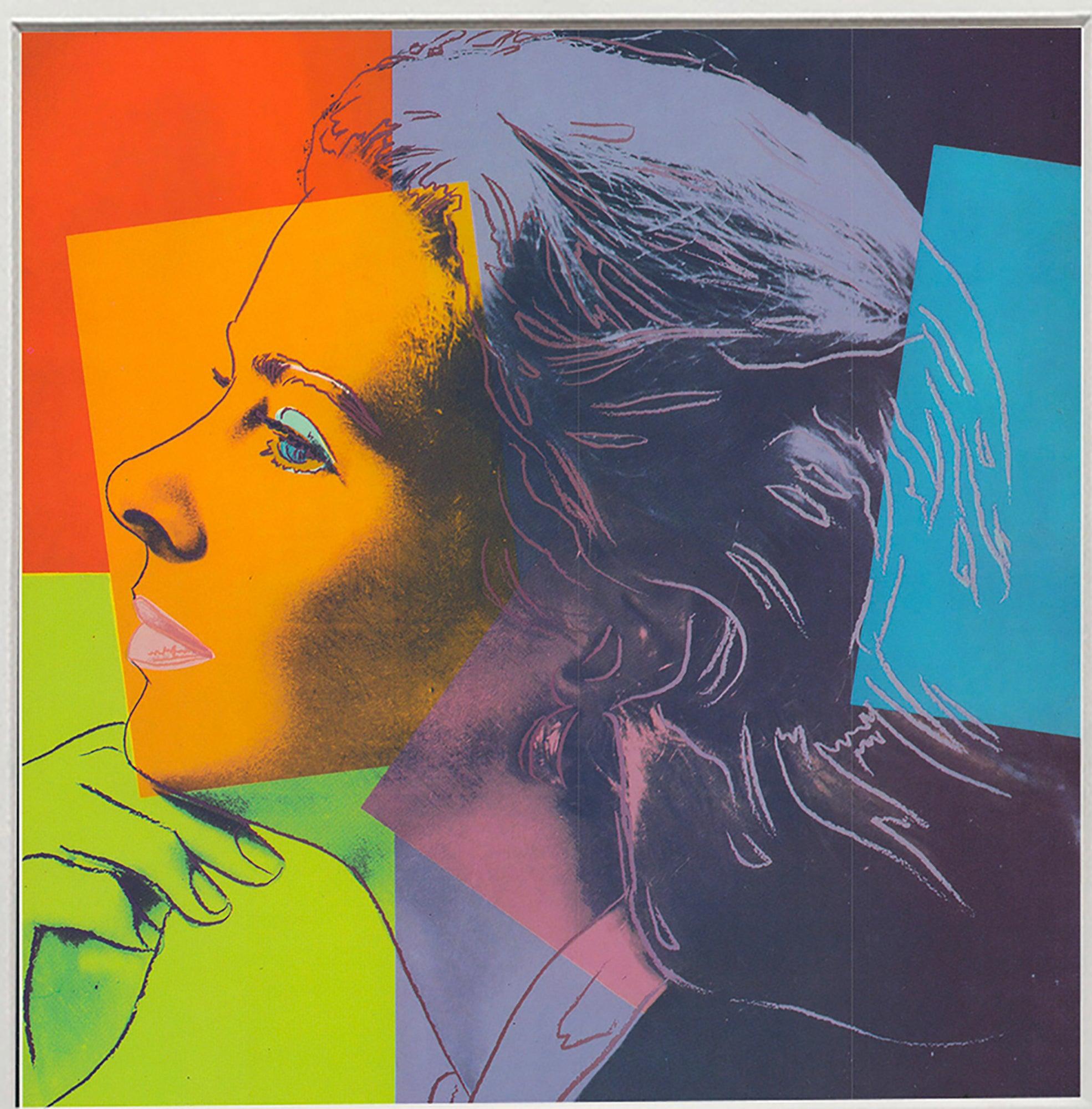 Andy Warhol 'Portrait of Ingrid Bergman' 1983 For Sale 1