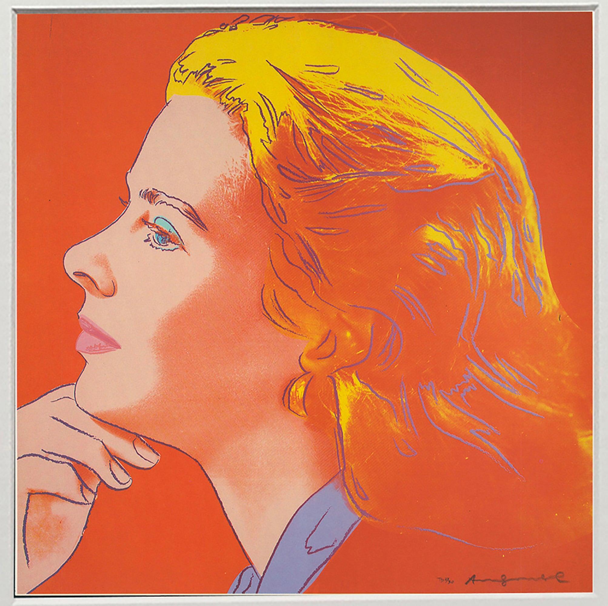 Andy Warhol 'Portrait of Ingrid Bergman' 1983 en vente 1