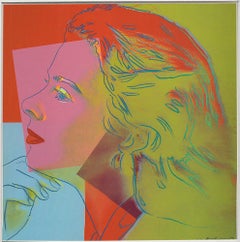 Andy Warhol 'Porträt von Ingrid Bergman' 1983