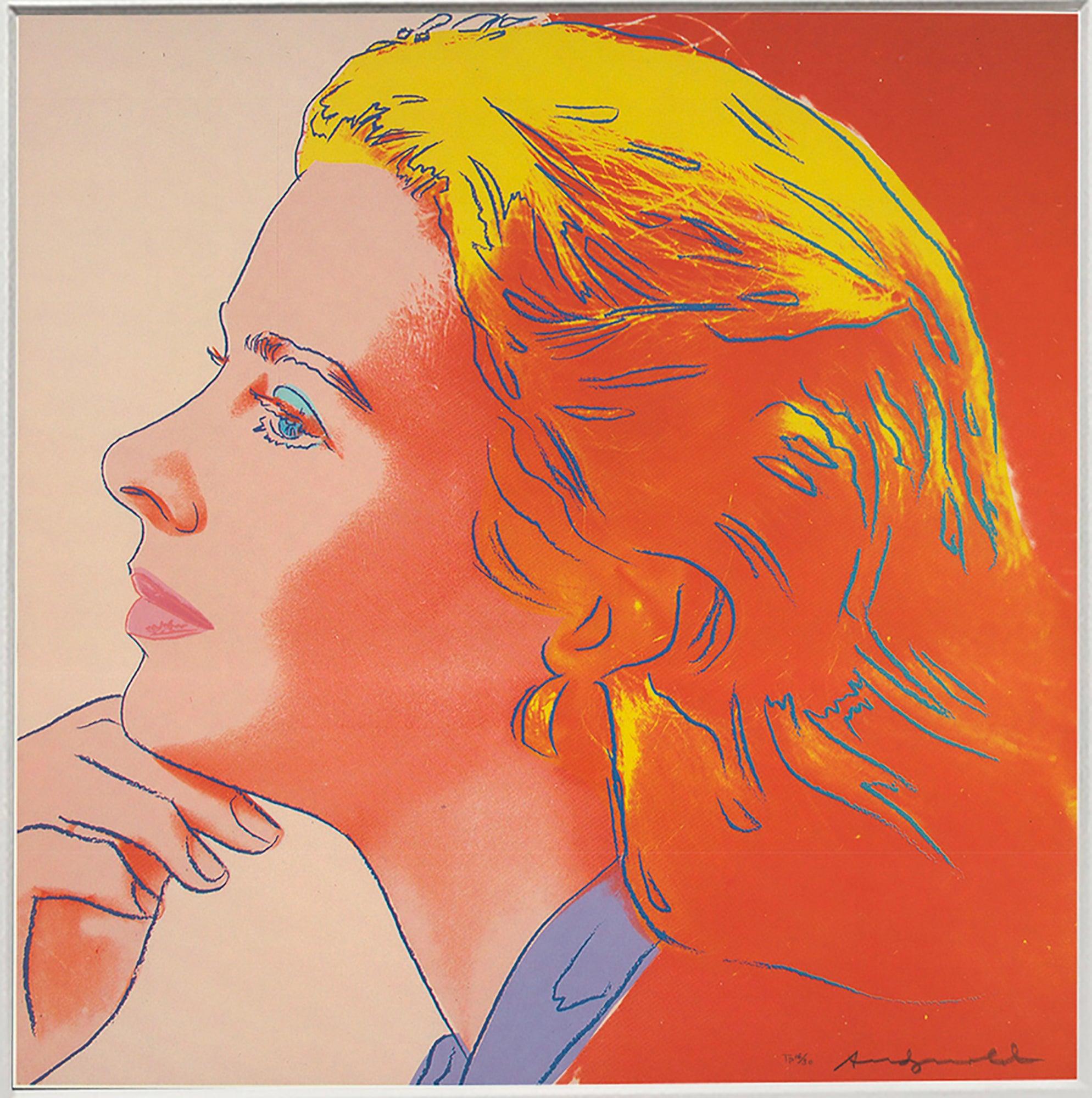 Andy Warhol 'Portrait of Ingrid Bergman' 1983 en vente 1