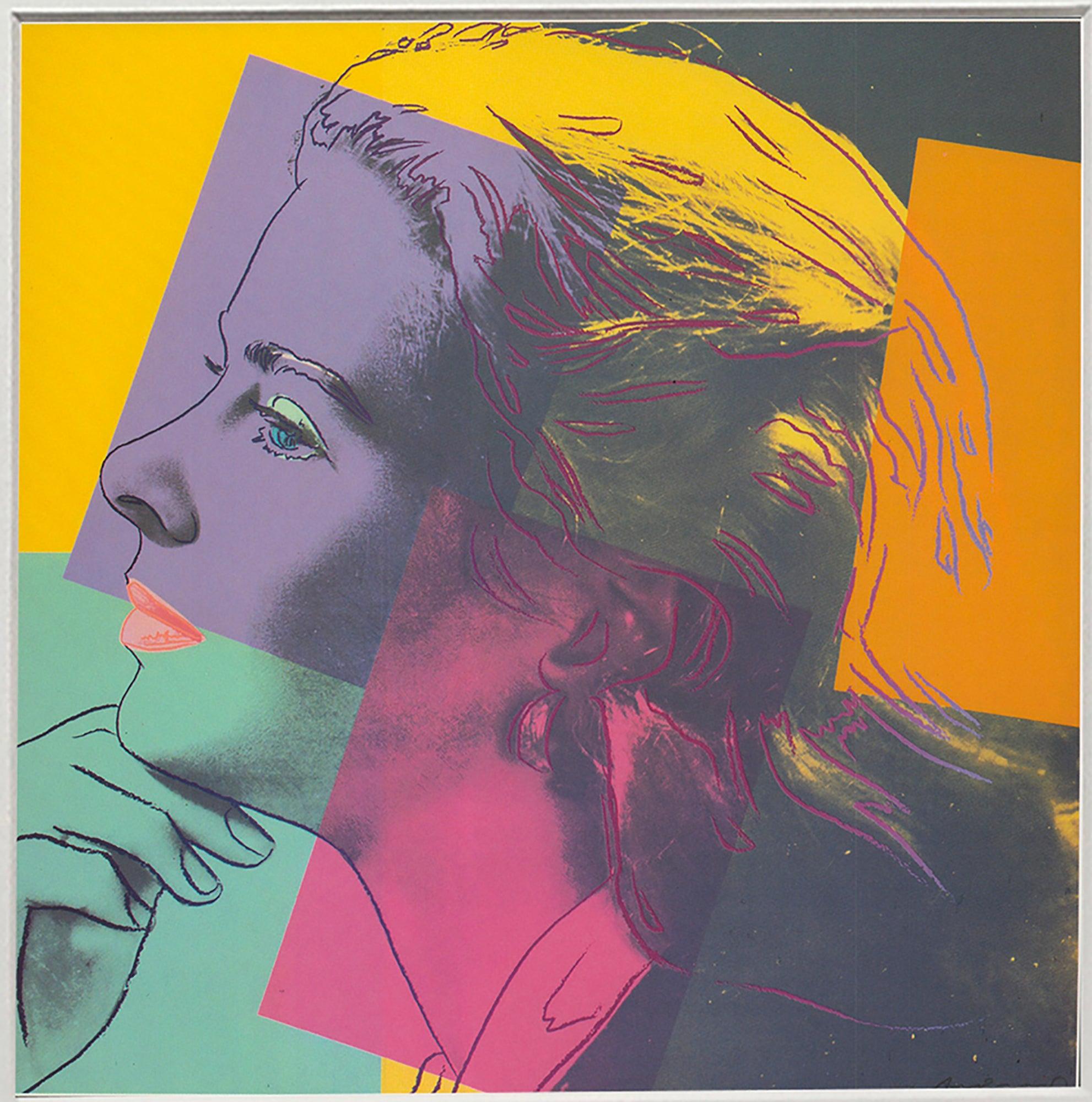 Andy Warhol 'Portrait of Ingrid Bergman' 1983 en vente 1