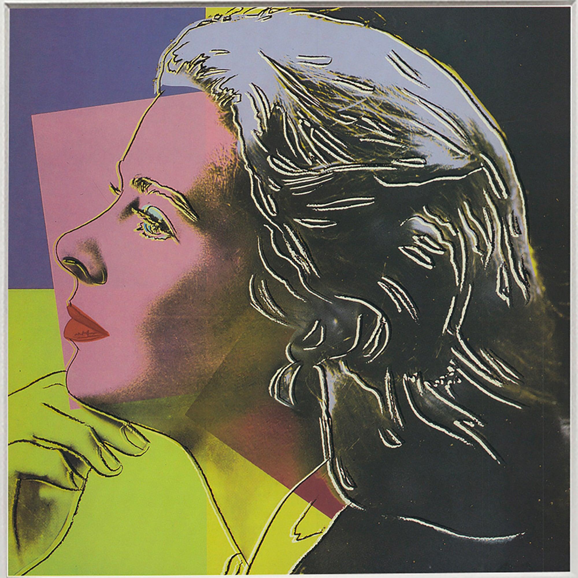 Andy Warhol 'Portrait of Ingrid Bergman' 1983 For Sale 1
