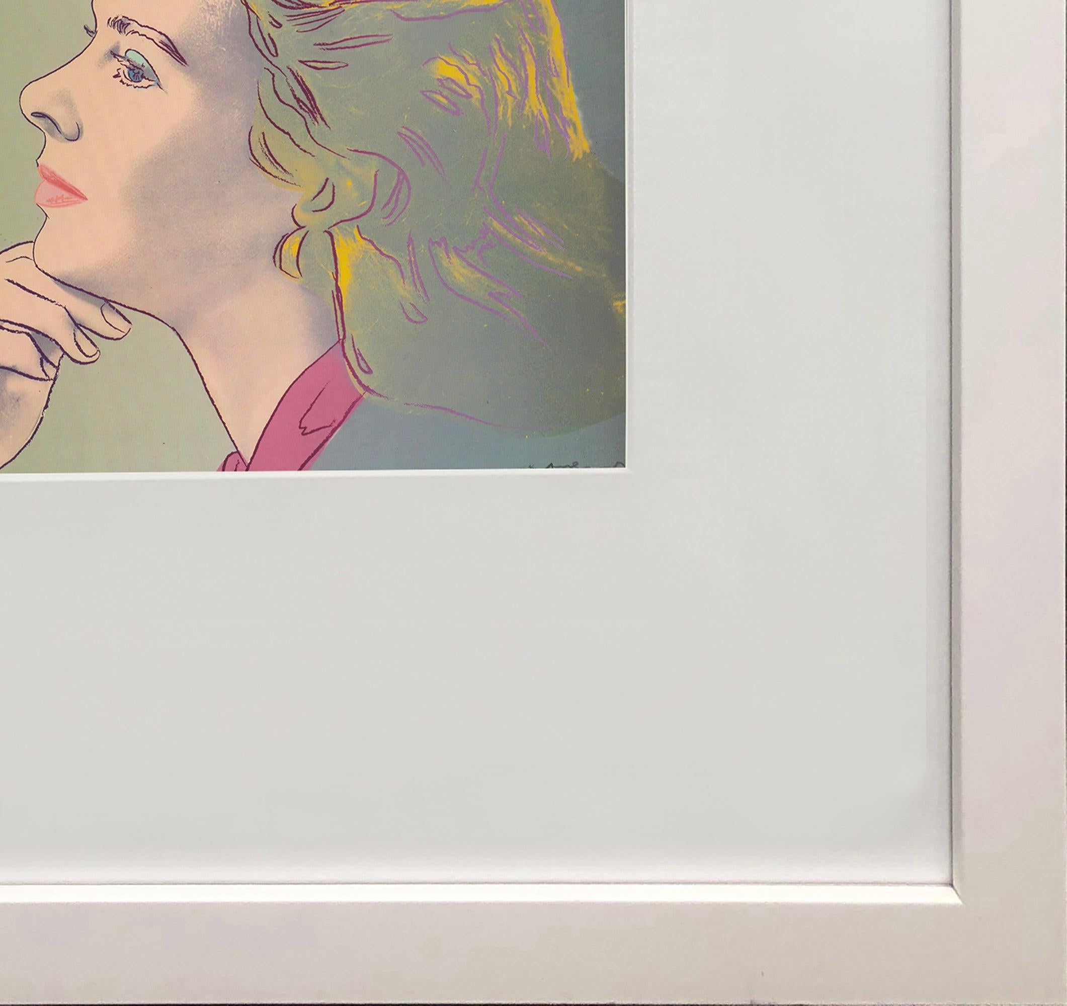 Andy Warhol 'Portrait of Ingrid Bergman' 1983 For Sale 3
