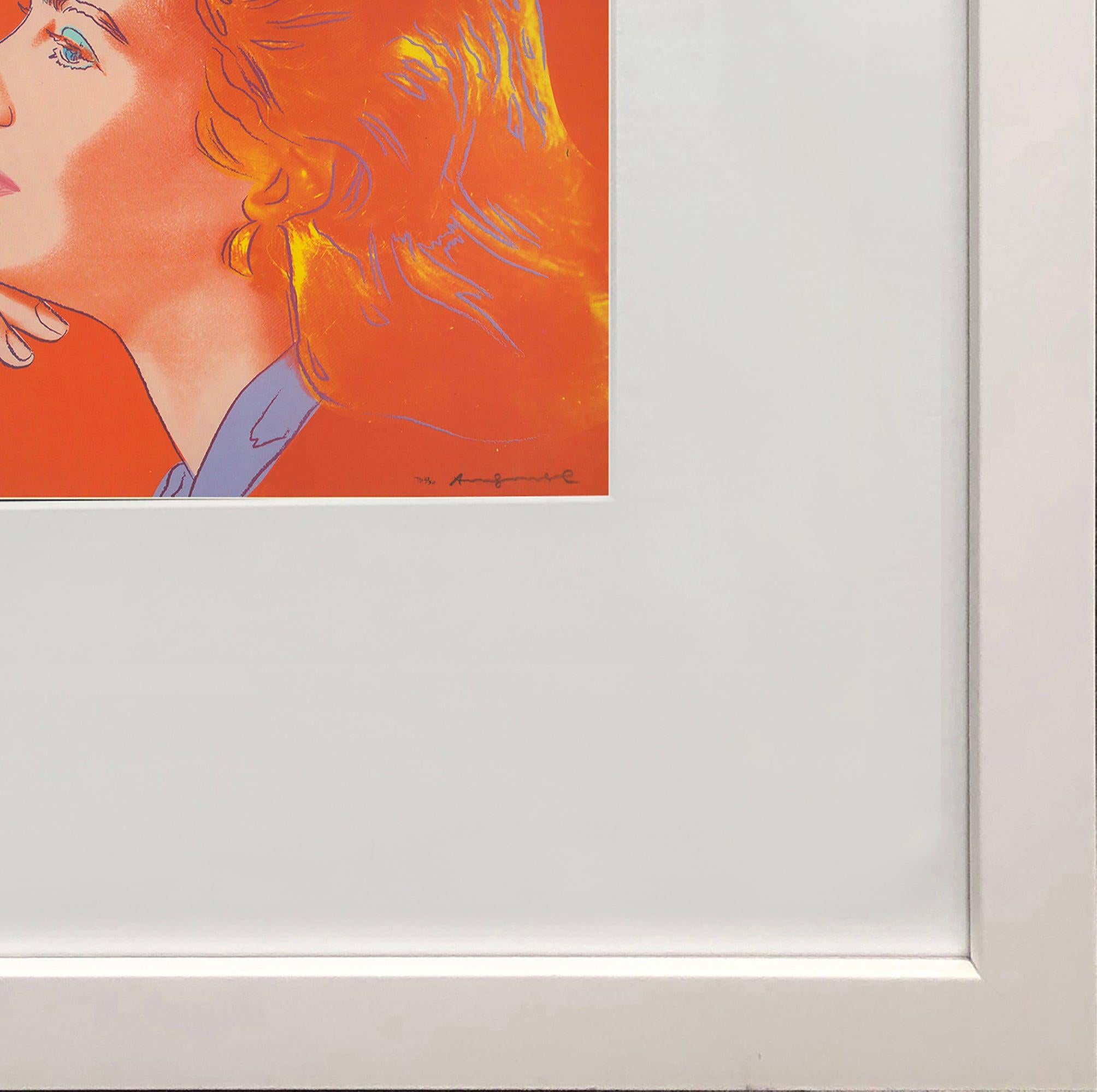 Andy Warhol 'Portrait of Ingrid Bergman' 1983 en vente 3