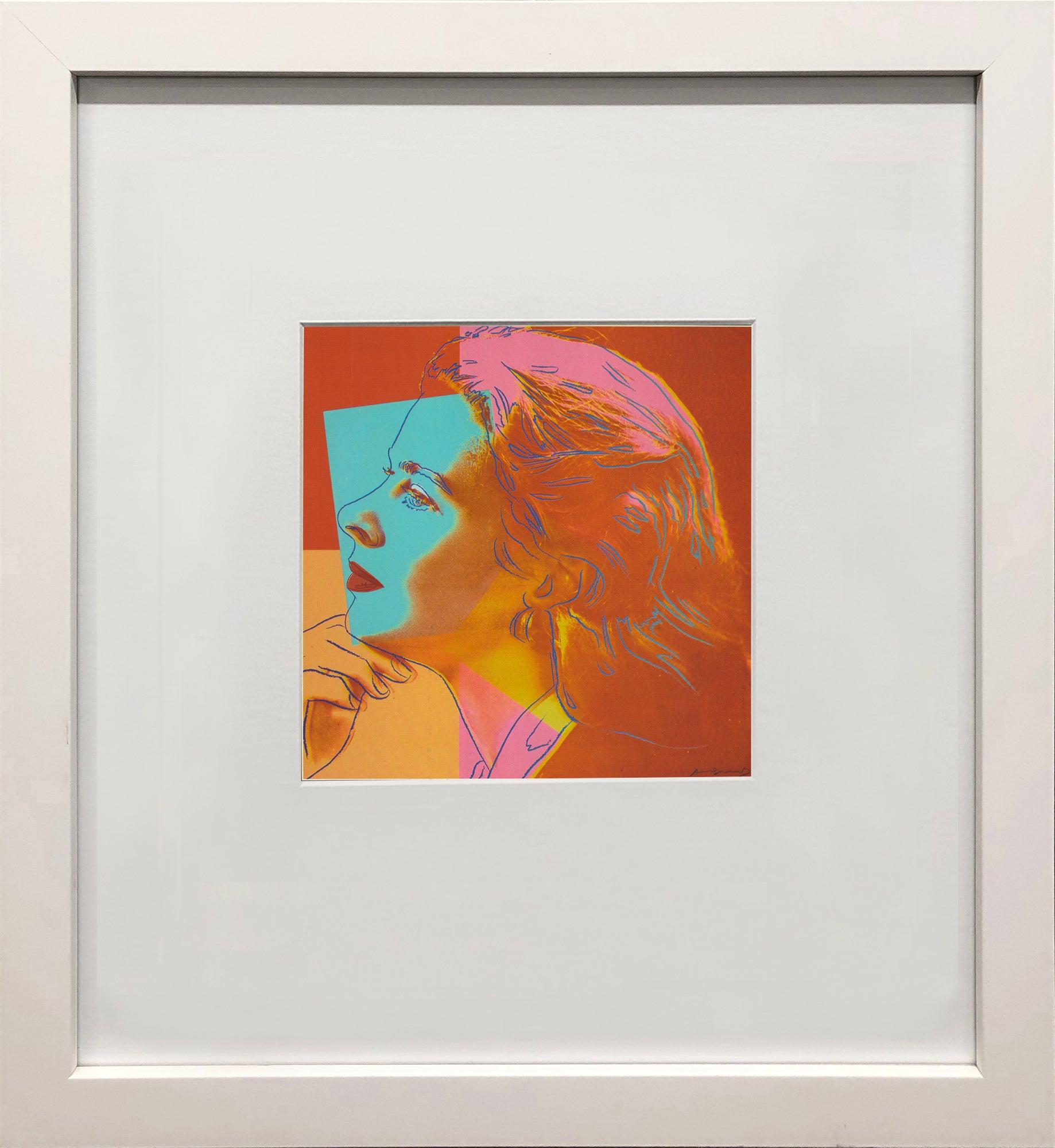 Andy Warhol 'Portrait of Ingrid Bergman' 1983