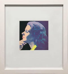 Andy Warhol 'Portrait of Ingrid Bergman' 1983