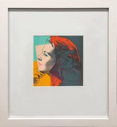 Andy Warhol 'Portrait of Ingrid Bergman' 1983