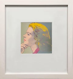 Andy Warhol 'Portrait of Ingrid Bergman' 1983