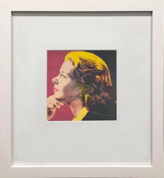 Andy Warhol 'Portrait of Ingrid Bergman' 1983