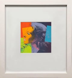 Andy Warhol 'Portrait of Ingrid Bergman' 1983