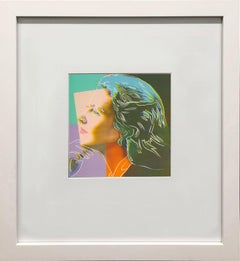 Andy Warhol 'Portrait of Ingrid Bergman' 1983