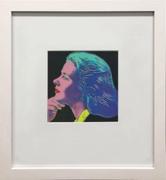 Andy Warhol 'Portrait of Ingrid Bergman' 1983