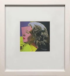 Andy Warhol 'Portrait of Ingrid Bergman' 1983