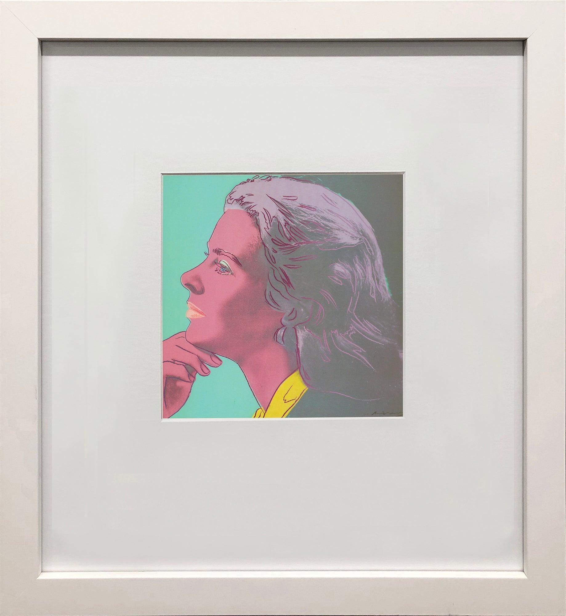 Andy Warhol 'Portrait of Ingrid Bergman' 1983