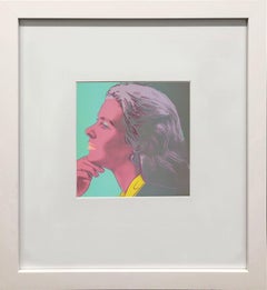 Andy Warhol 'Portrait of Ingrid Bergman' 1983