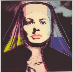 Andy Warhol 'Portrait of Ingrid Bergman the Nun' 1983 Pop Art