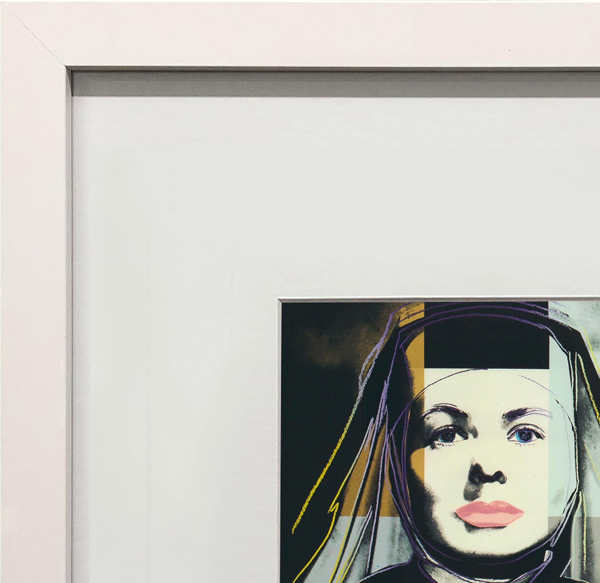 Andy Warhol 'Portrait of Ingrid Bergman the Nun' 1983 For Sale 2
