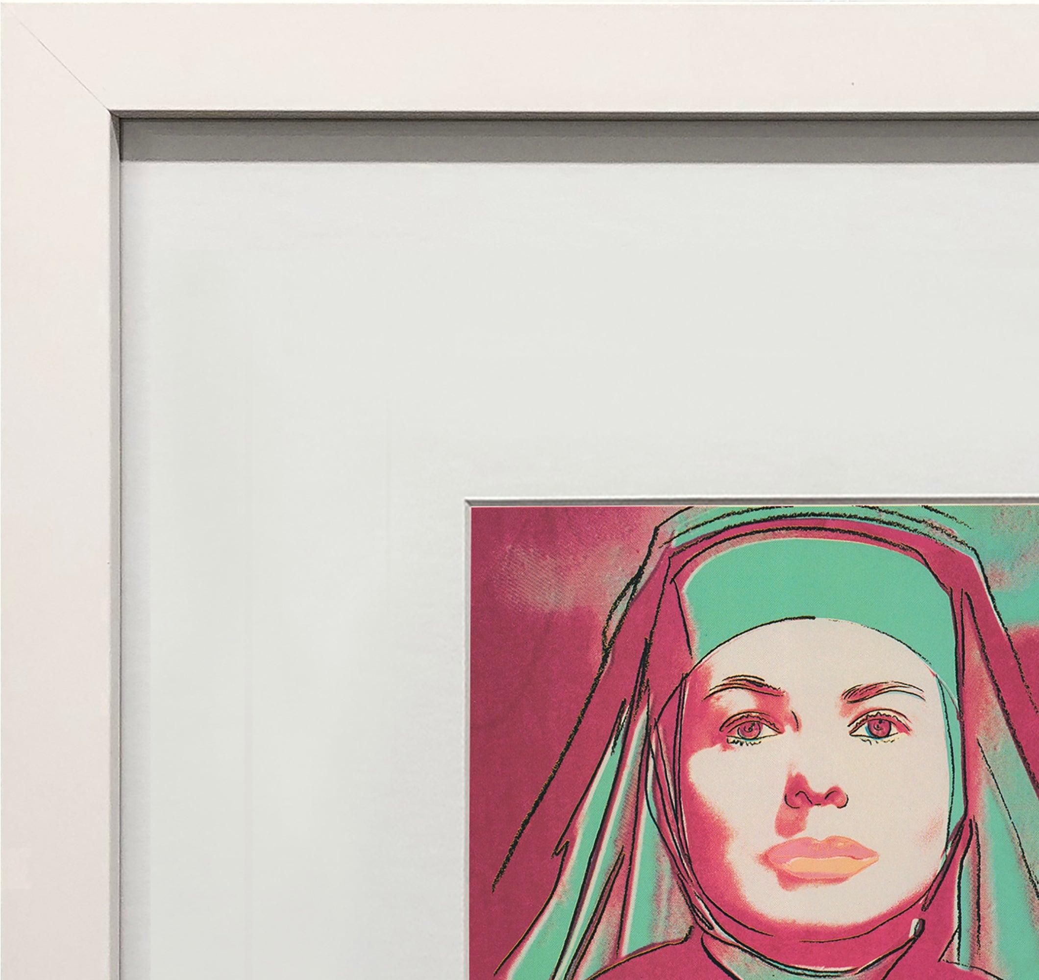 Andy Warhol 'Portrait of Ingrid Bergman the Nun' 1983 For Sale 2