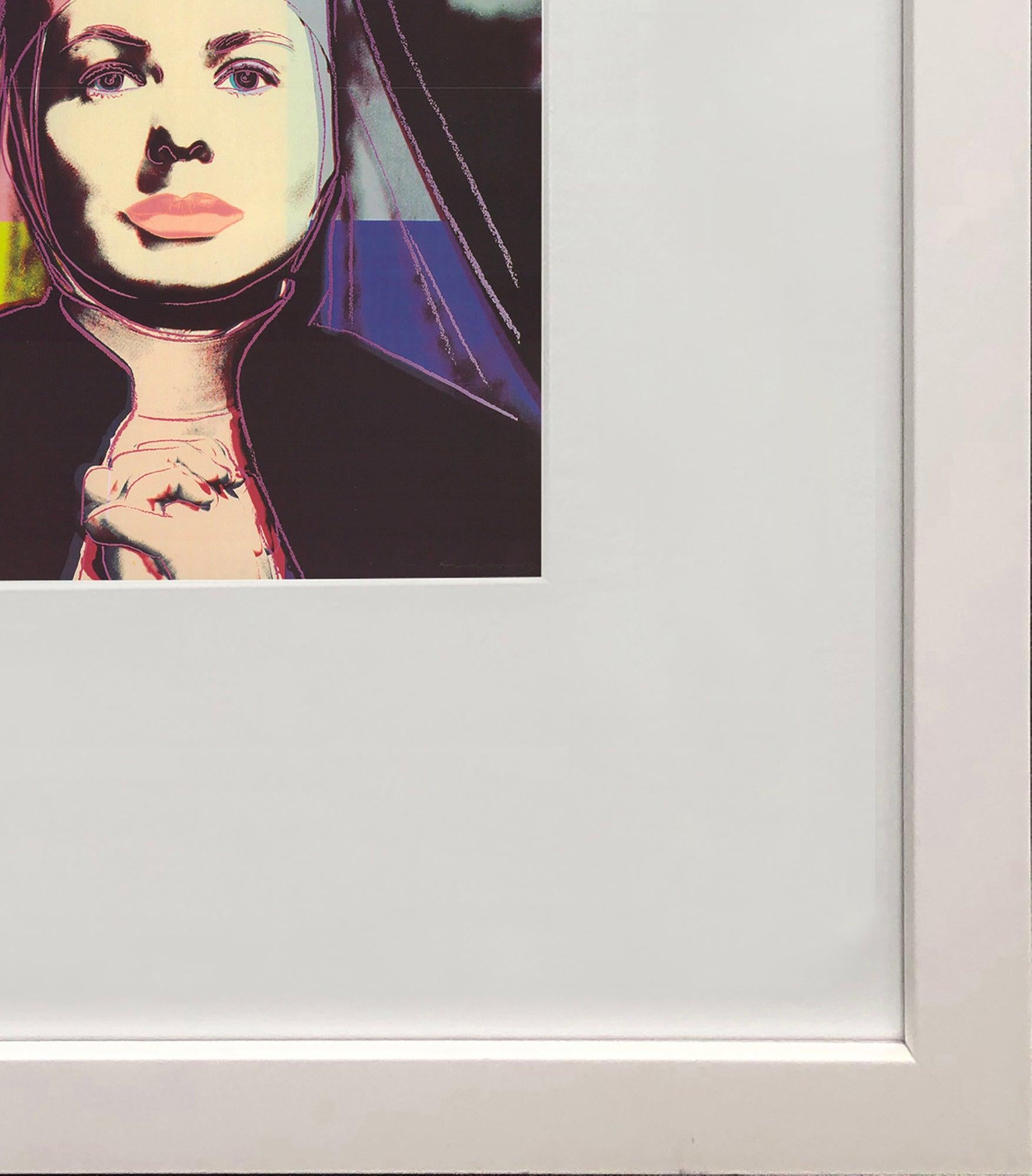 Andy Warhol 'Portrait of Ingrid Bergman the Nun' 1983 For Sale 3
