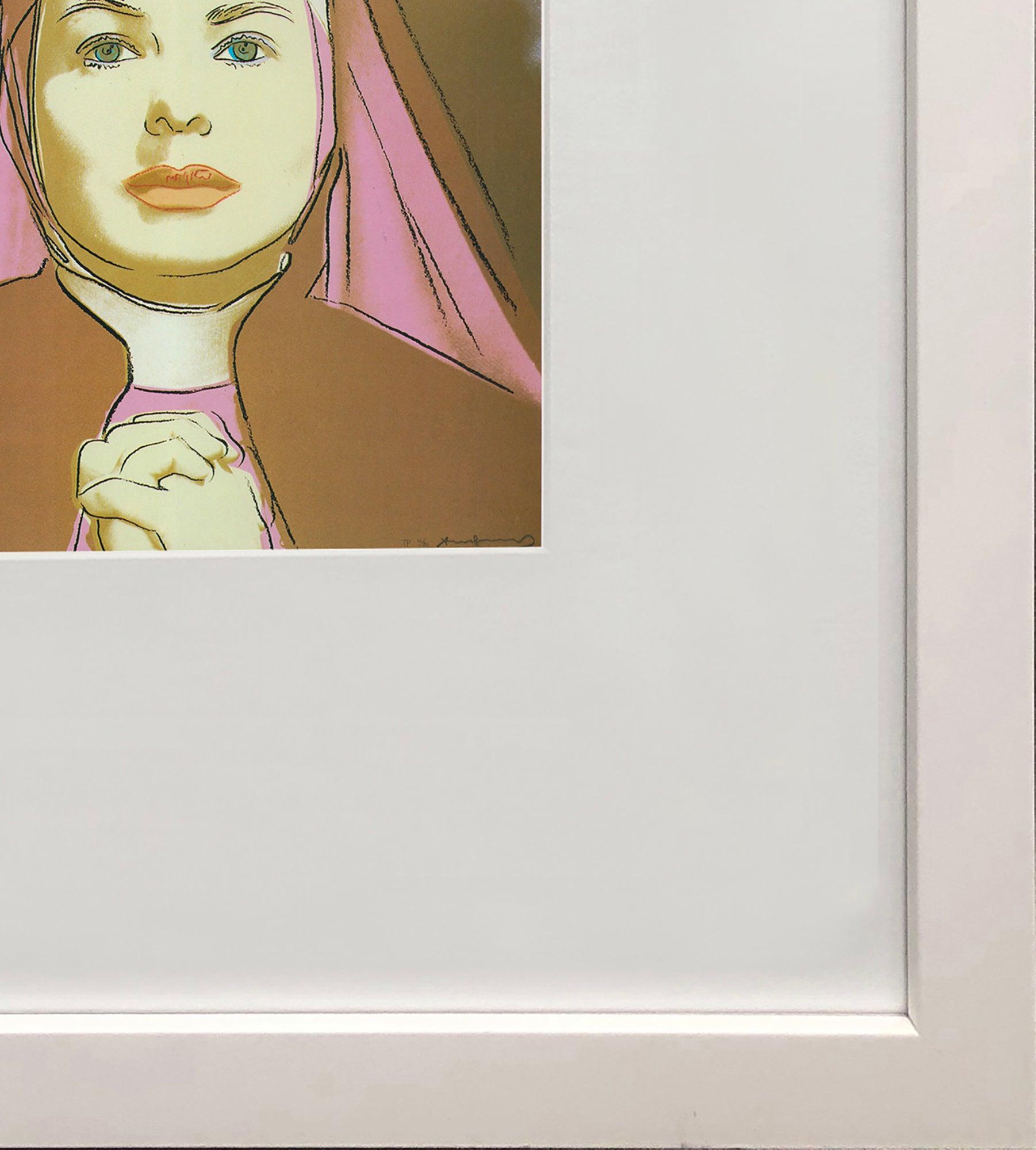 Andy Warhol 'Portrait of Ingrid Bergman the Nun' 1983 For Sale 3