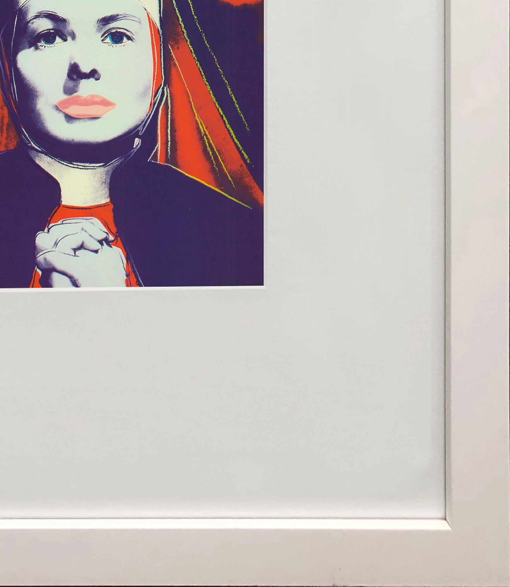 Andy Warhol 'Portrait of Ingrid Bergman the Nun' 1983 For Sale 3