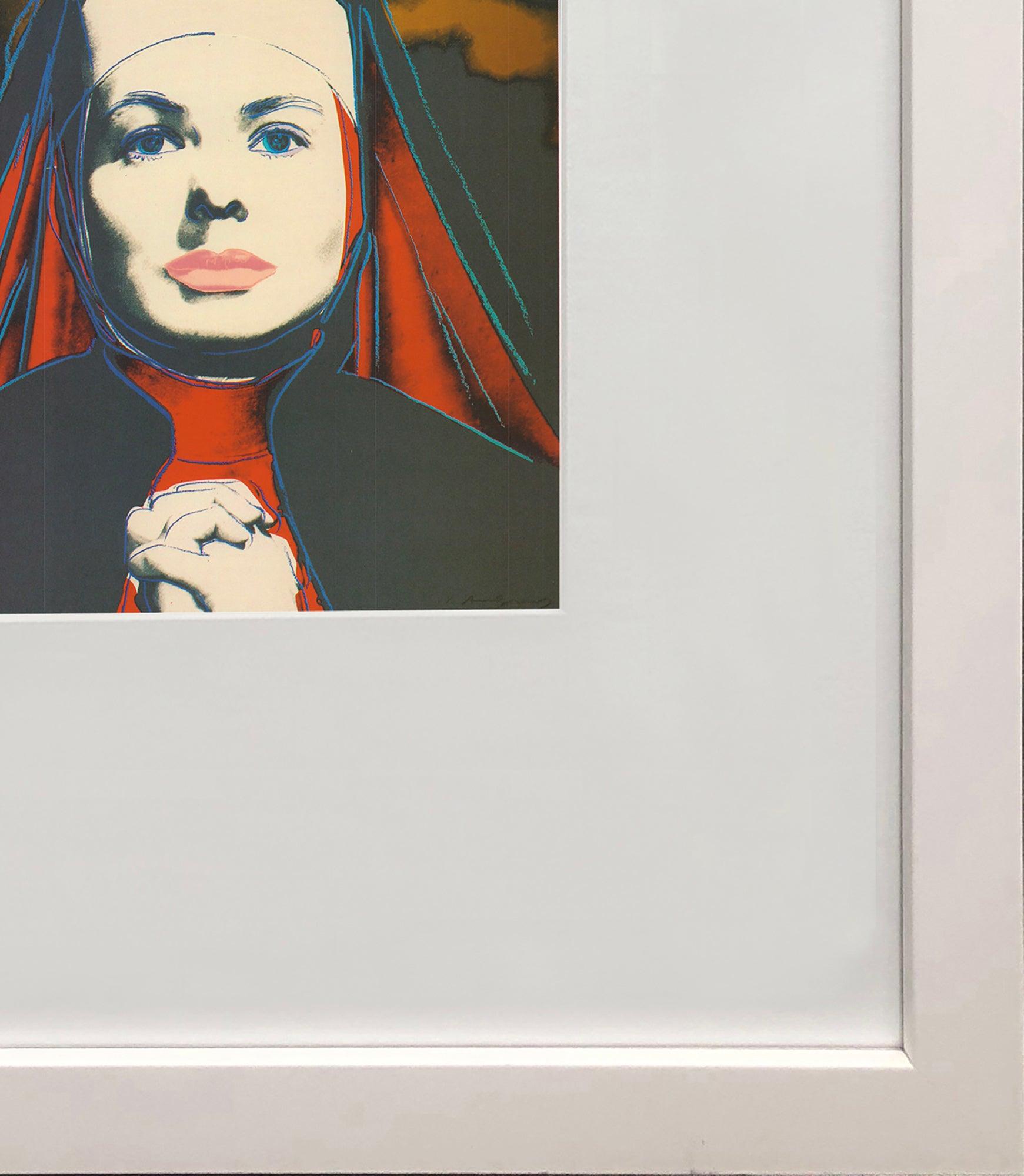 Andy Warhol 'Portrait of Ingrid Bergman the Nun' 1983 For Sale 3