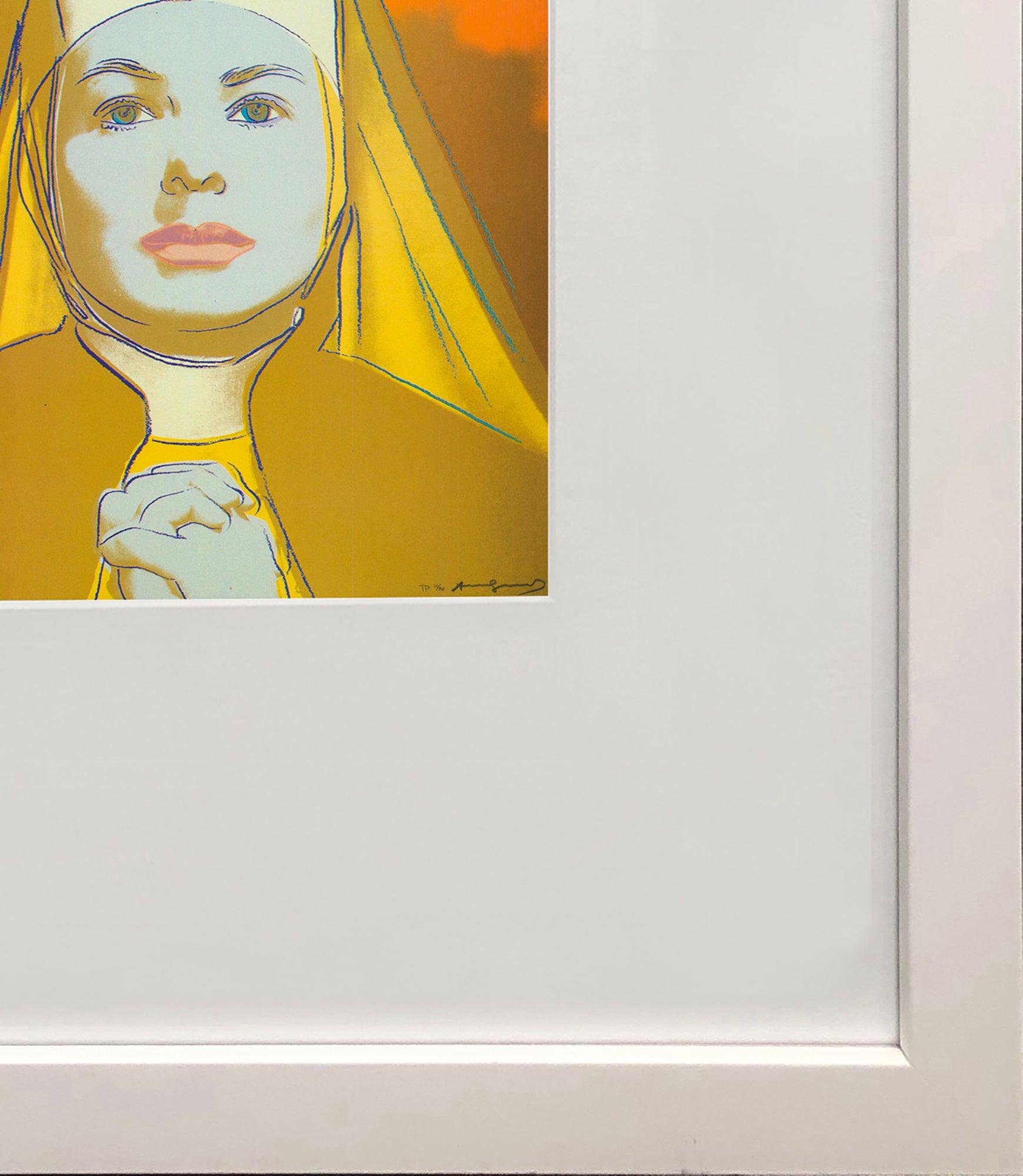 Andy Warhol 'Portrait of Ingrid Bergman the Nun' 1983 For Sale 3