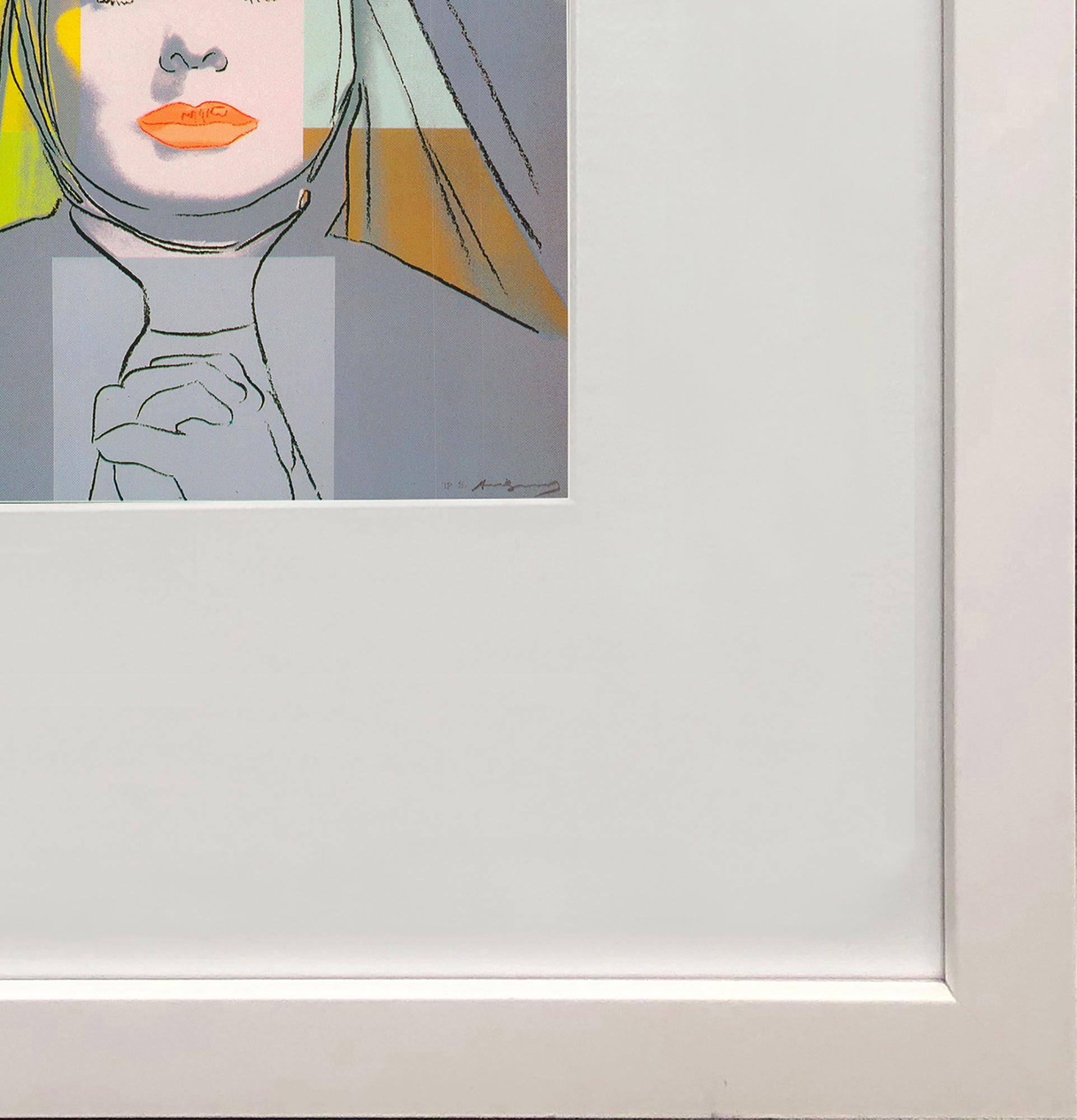 Andy Warhol 'Portrait of Ingrid Bergman the Nun' 1983 For Sale 3